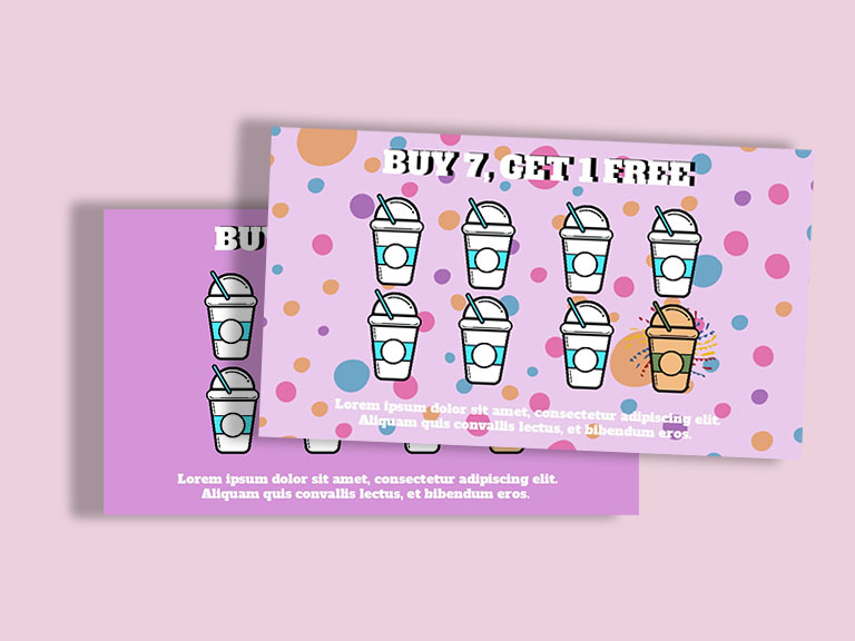 Design Wizard makes it simple to craft stunning loyalty cards, flyers, invitations, posters, and social media visuals. Unleash your creativity with our user-friendly design tools and templates. Elevate your loyalty cards's visual presence effortlessly.