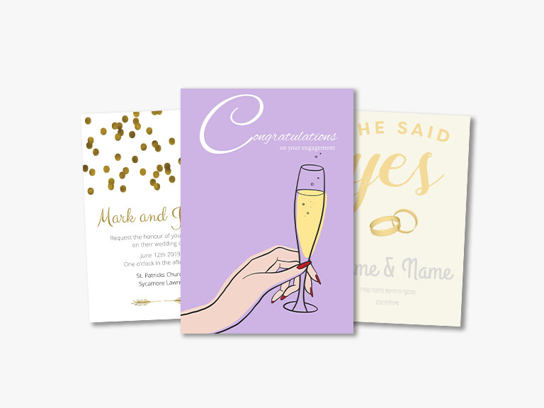 Design Wizard offers the best wedding templates - choose from a selection of designs, customize to your liking, and download in minutes.